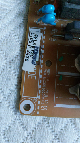 Fuente LG 42la6130 42ln5700 42ln5400 47ln5700 Eax65100001 (Usado)