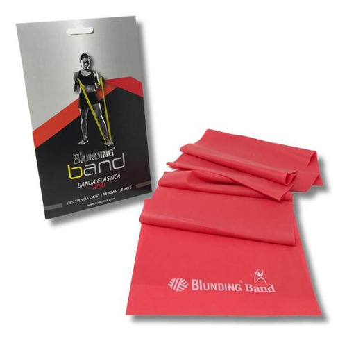 Banda Elastica 1,5 Mts Roja Blunding