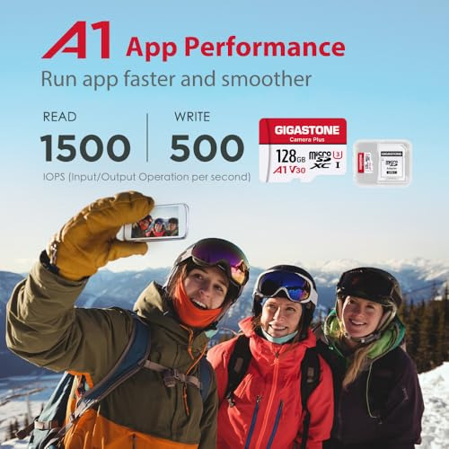 Gigastone 128gb 2-pack Tarjeta Micro Sd, Camera Plus, Compat