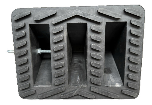 4pz Tope Chock Block Para Llanta De Camion Hule Alta Calidad 4pz
