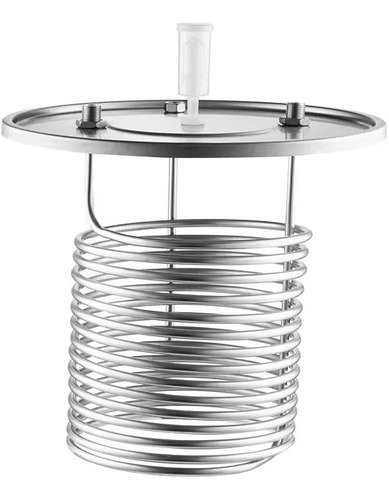 Fermentador Cerveza Artesanal 70l Con Chiller Conico Inox.