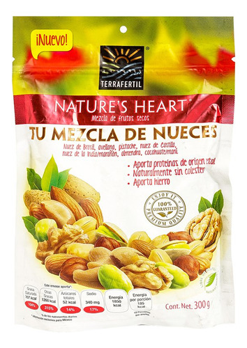 Snack De Nueces Secas Nature S Heart 300 Gr