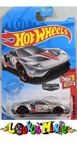 Hot Wheels  17 Ford Gt Then And Now Zamac 2021 164/250