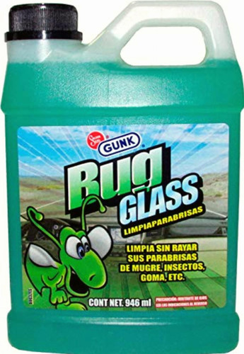 Gunk Oficial Limpia Parabrisas Bug32 946 Ml