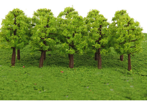 Paquete De 60 Paisaje En Miniatura Modelo Árbol Para Tren