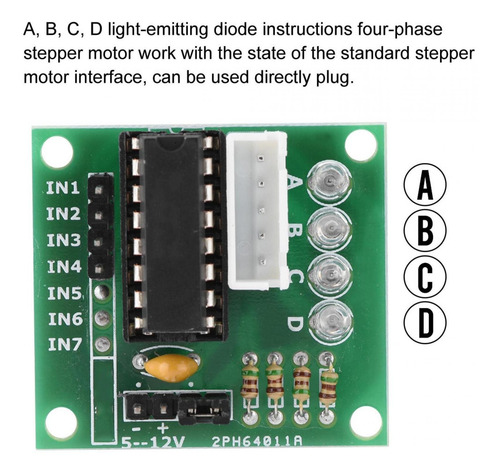 Motor Driver Uln2003 Tablero Durable 5 Pcs/set Para 4 Ph