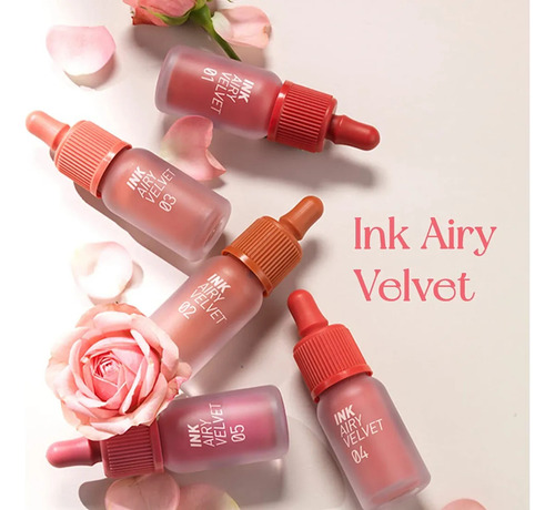 Peripera Ink Airy Velvet 03 Cartoon Coral Cosmetica Coreana