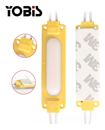 Combo Modulos Led 5630 6smd Falso Cob