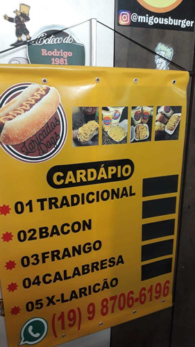 Imagem 8 de 10 de Faixas E Banners Adesivados