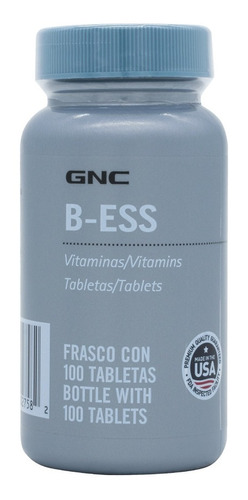 Gnc B-ess Vit B, 100 Tabletas