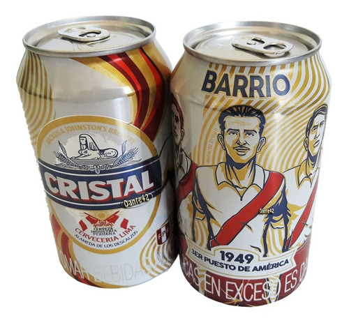 Dante42 Lata Cerveza Cristal  3er Puesto De America 1949