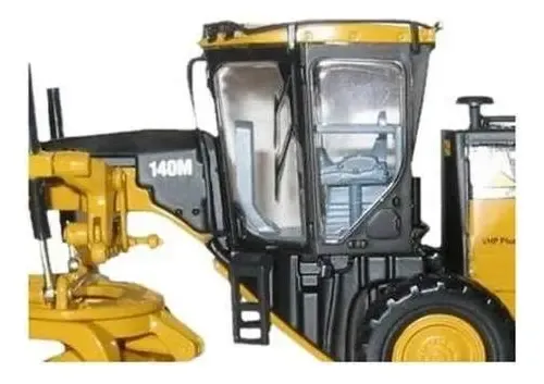 Die Cast Maters Miniatura Caterpillar Motoniveladora 140m 1:50 Cor