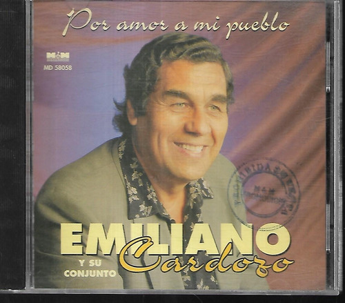 Emiliano Cardozo Y Su Conjunto Album Por Amor A Mi Pueblo Cd