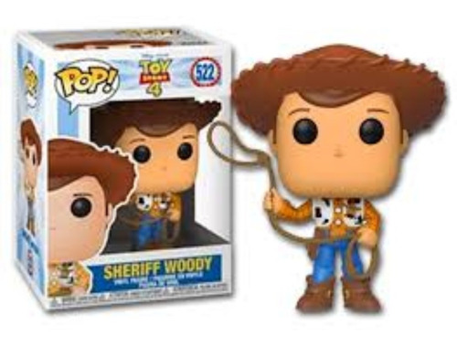 Funko Pop Figura Toy Story Woddy Vaquero 522 Original Edu 