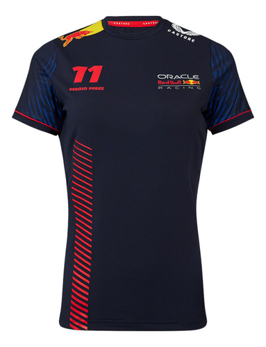 Playera F1 Red Bull Checo Pérez Original Mujer