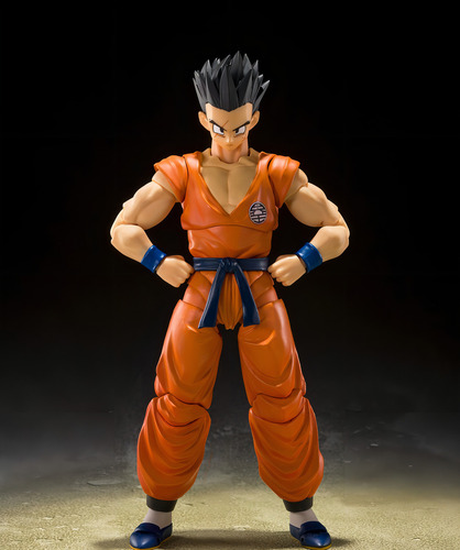 Muñeca Yamcha Dragon Ball Goku Shf Figuarts con figura de Bandai
