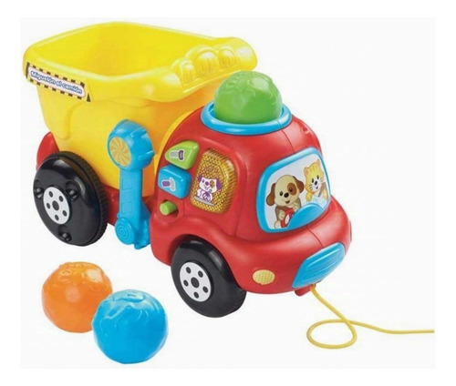 Vtech Miguelón El Camión Remolque Interactivo Luces Y Sonido