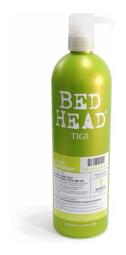Tigi Bed Head Re-energize 750 Ml Shampoo Fortalecedor Brillo
