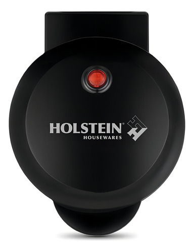 Máquina Para Waffles Holstein Housewares Personal Negra 10cm