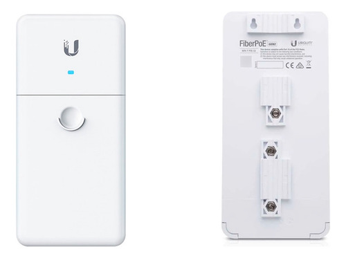 Convertidor De Medio Ubiquiti F-poe-g2 Gigabit 2 Rj45 Poe/dc