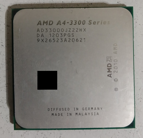 Micro Procesador Amd A4 3300 2.5ghz Fm1