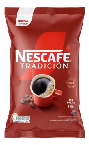 Café Nestlé Instantáneo 100%puro Café Tradicional 1kg