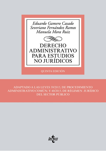 Libro Derecho Administrativo Para Estudios No Jurídicos De G