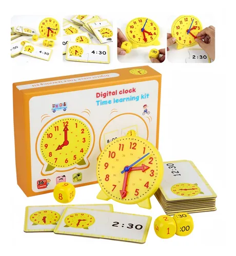 Juguetes Cognitivos De Horas, Minutos Y Segundos Para Niños