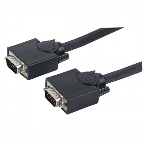Cable Vga Vga Manhattan 3mts Macho Macho Doble Filtro