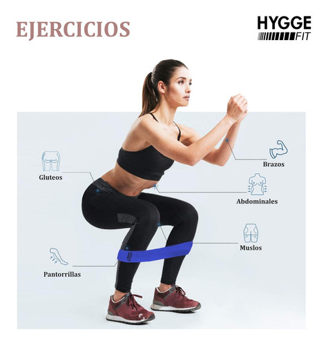 Imagen 9 de 10 de Kit X2 Banda Elástica Súper Ancha Látex Plana Intensidades