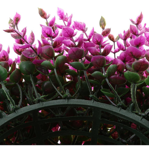 3 Bolas Decorativas De La Planta Púrpura 34cm