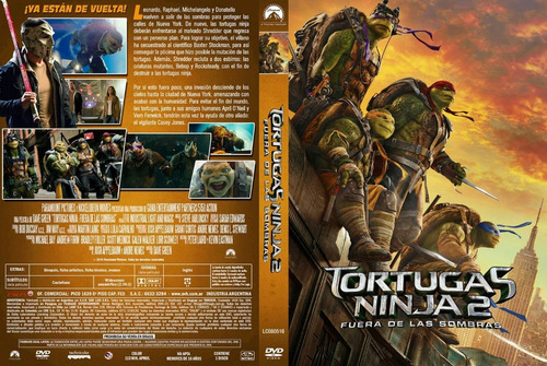 Imagen 6 de 6 de Las Tortugas Ninja Peliculas Saga Completa Dvd