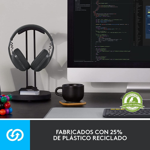 Audífono Logitech Zone Vibe 100 Inalámbrico Bluetooth