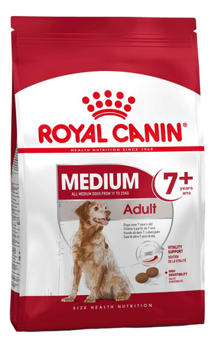 Royal Canin Medium Adult 7+ 15 Kg Perro Adulto El Molino
