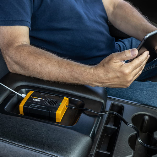 Powerdrive Pwd120 - Inversor De Corriente De 120 Vatios DeLG