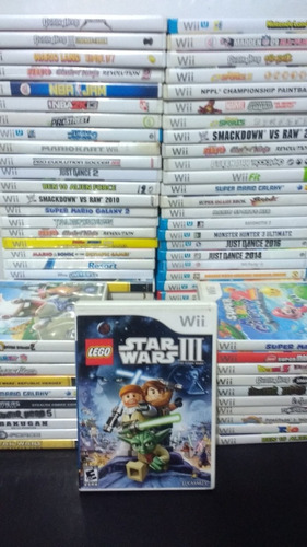 Juego Para Nintendo Wii Lego Star Wars 3 Compatible Con Wiiu