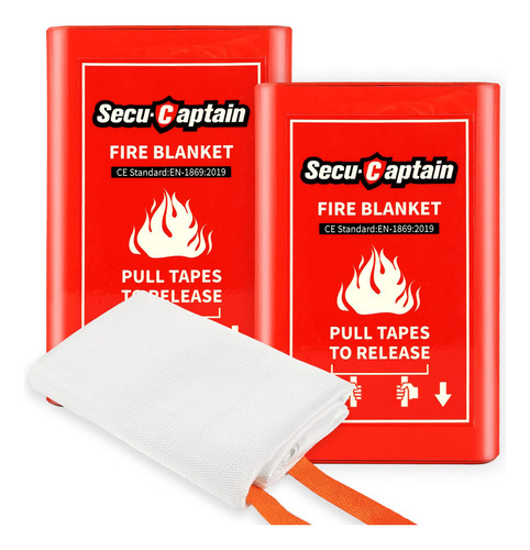Secucaptain - Manta De Emergencia Contra Incendios Para El H