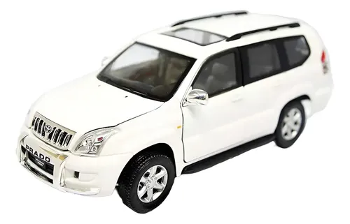 Miniatura Toyota Land Cruiser Prado Branca 1/24 | MercadoLivre