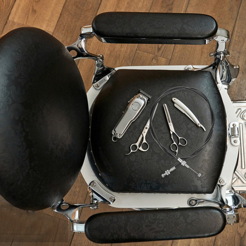 Silla De Barbero Con Cable Portátil, Cable De Tracción, Sill