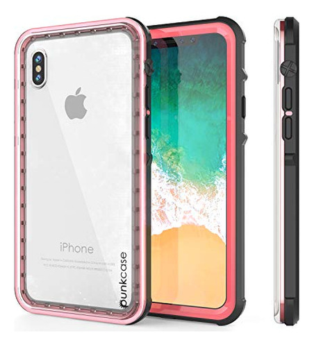 iPhone X Impermeable Caso - Punkcase [crystal Series] Protec