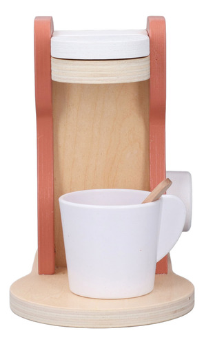 Set De Cafetera De Madera Para Niños Playset Machine Toy Pre