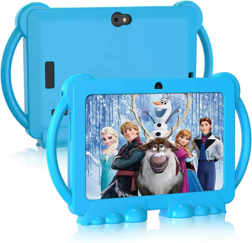 Tablet Dora 7 Kids Niños 2gb 32gb Anti Golpes Contr Parental Celeste