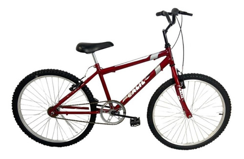 Bicicleta Infantil Passeio Aro 24 Calil Masculina - Vermelho