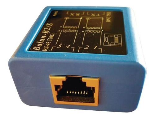 Balun E1 Adaptador Bnc Hembra 75 Ohms-jack Rj45 120oh Epcom