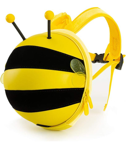 Kiddietotes Mini Mochila Bumblebee Con Arnés De Seguridad Pa