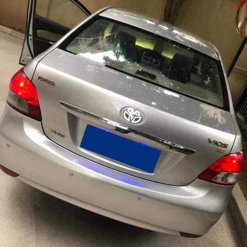 Led Emblema Frontal De Coche Toyota 5d Led Insignia Blanco