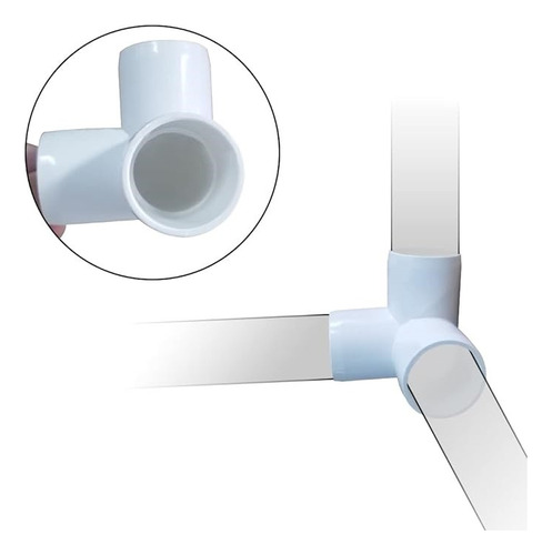 Codos De 3 Salidas. Tri Codos Pvc 1/2 Sch40