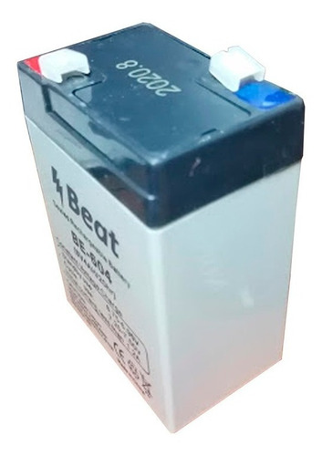 Imagen 4 de 4 de Bateria Recargable 6v 4ah Beat Be604