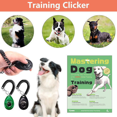 Kit De Adiestramiento Para Perros Barkie, Bolsa Para Golo...