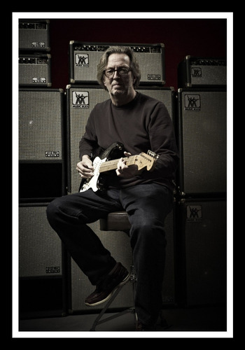 Eric Clapton Cuadro Enmarcado 45x30cm